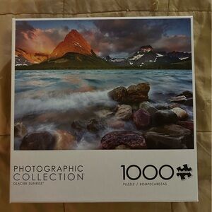 Glacier Sunrise Puzzle - 1000 Pieces